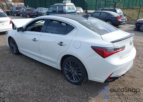 2020 Acura Ilx Premium A-Spec Packages/W/Technology/A-Spec Pkg z USA, uszkodzony, nr VIN 19UDE2F8XLA007419